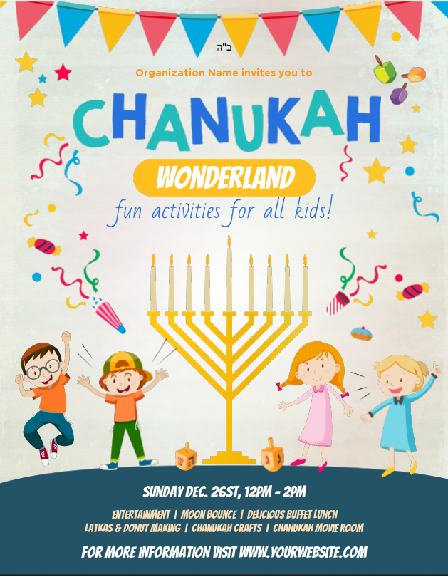 Chanukah Wonderland Flyer