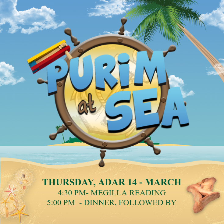 Purim At Sea Social Media