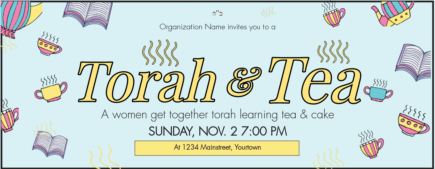 Torah and tea web banner