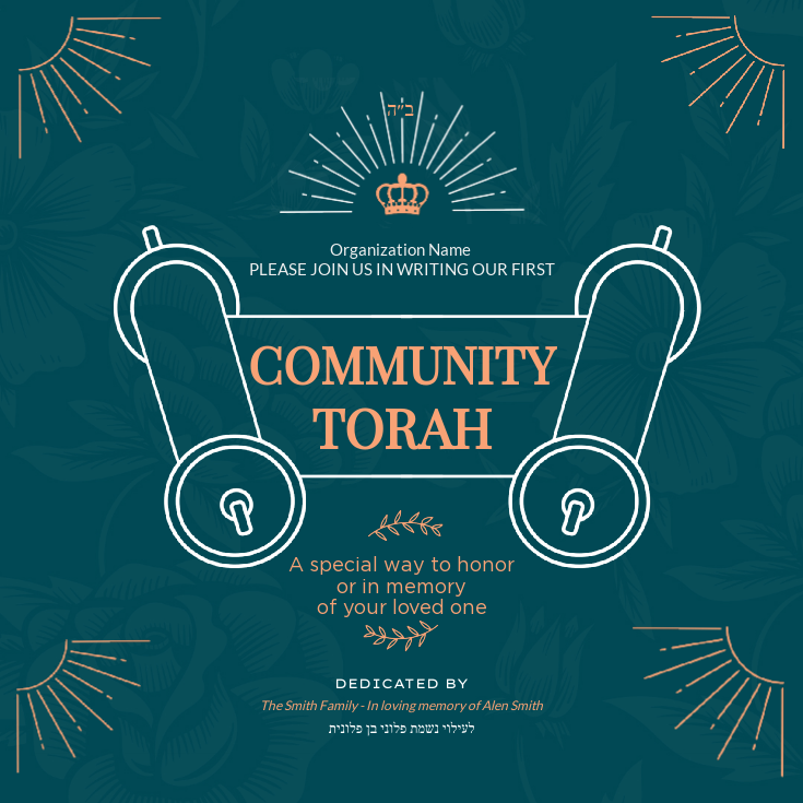Community Torah 1 Social Media
