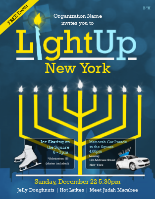 Light Up Your Town Flyer